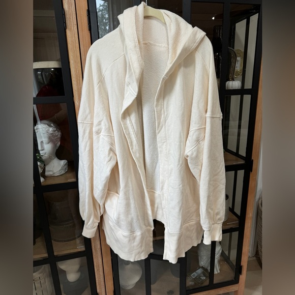 FP Movement Cardigan hoodie sweater Renegade Hooded Jacket canvas Free People - Picture 9 of 9